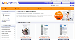 Desktop Screenshot of elijournals.com